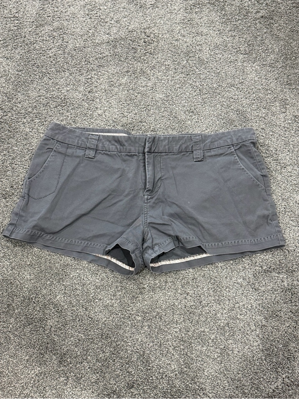 Volcom Women's Slate Gray Casual Shorts